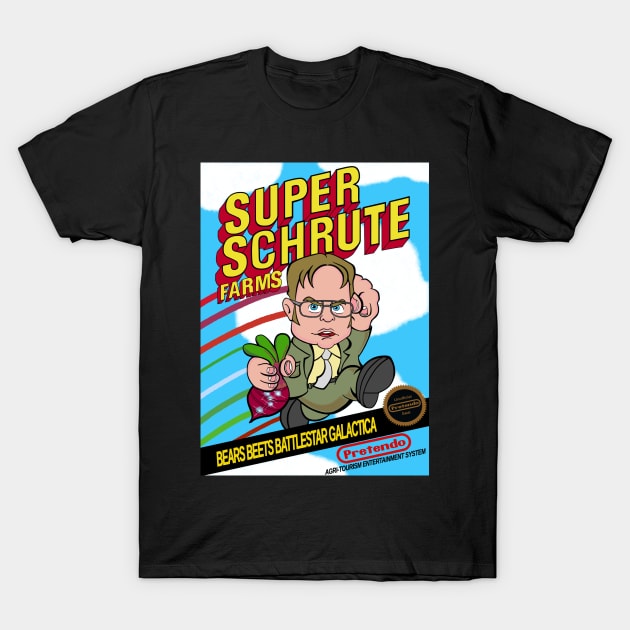 Super Schrute Farms T-Shirt by theyellowsnowco